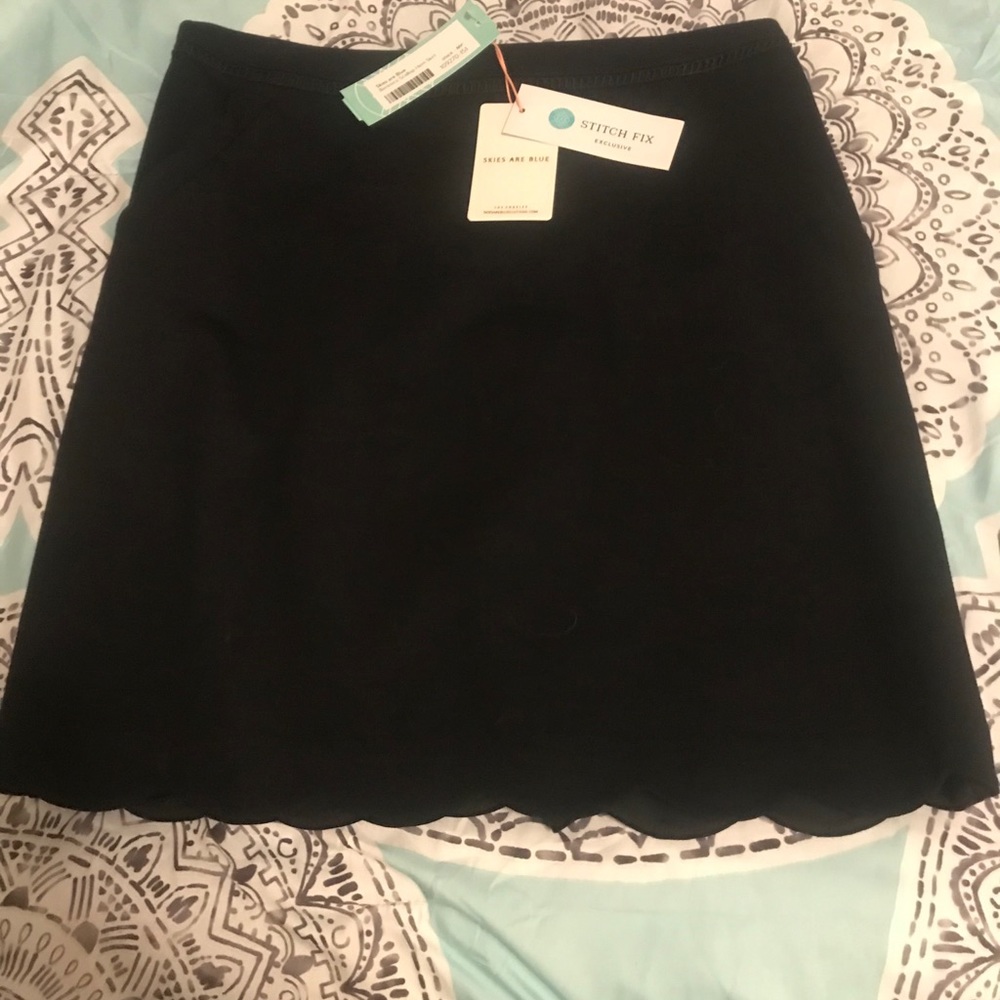 Skies are Blue skirt and Alexander Jordan blouse